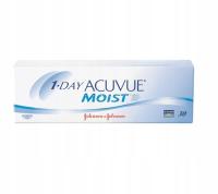 Soczewki jednodniowe 1 Day Acuvue MOIST 30szt. moc