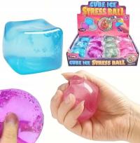 МЯГКИЙ КУБИК ЛЬДА АНТИСТРЕСС КОТЕНОК МЯГКИЙ МОТИ 5 СМ ЦВЕТА