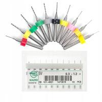 10шт. X мини дрель 0.30-1.20 мм PCB