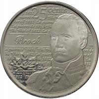 35601. Kanada, 25 centów, 2012r. okolicznościowa.