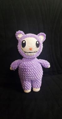 Maskotka przytulanka Laleczka ręcznie robiona szydełko