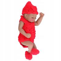 Rlistyczna laleczka bobas 10 cali z miękkiego silikonu nowonarodzony P5