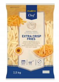 METRO Chef Frytki ekstra chrupiące 9 x 9 mm 2,5 kg