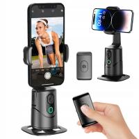 Uchwyt na telefon Z AUTOŚLEDZENIEM - 360° - BEZ APLIKACJI GESTY TIKTOK ZOOM