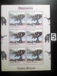 Dinozaury , Guine-Bissau MNH