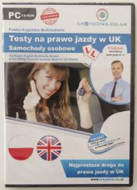 Testy na prawo jazdy w UK - 1 PC / licencja wieczysta BOX