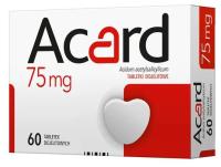 Acard 75 мг 60 таблеток