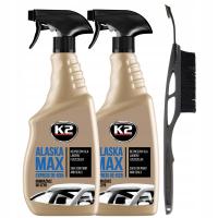 SKROBACZKA SZCZOTKA DO ODŚNIEŻANIA + 2X ALASKA ODMRAŻACZ DO SZYB ZESTAW