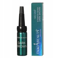 Henna do brwi Ekko Beauty Dark Brown, 5 ml