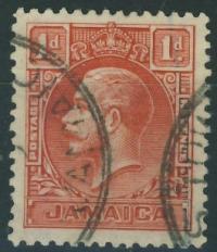 Jamaica 1 d. - King George V - 1