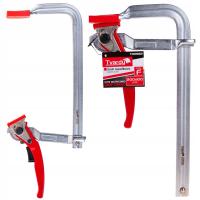 Ścisk zapadkowy kuty typu F 200x100mm