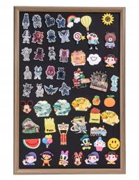 Tablica magnetyczna 60x80cm z możliwością pisania kredą – zestaw kompletny!