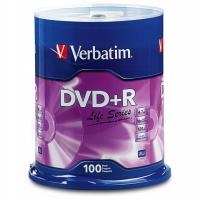 DVD Verbatim DVD R 4,7 ГБ 100 шт.