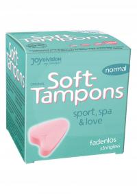 Tampony Soft-Tampons Normal, Opakowanie 3 sztuki, Wysoka chłonność