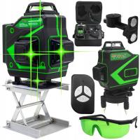 POZIOMICA LASEROWA SAMOPOZIOMUJĄCA LASER KRZYŻOWY 4D 360 STOPNI ZIELONY