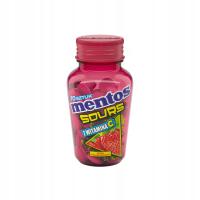 Mentos SOURS Strawberry клубничные кислые конфеты драже без сахара 49 г