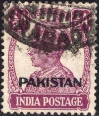 kol.bryt.Pakistan KGVI 1/2 a.