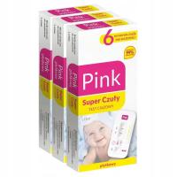 Test ciążowy Hydrex Pink Super Czuły płytkowy 10 mlU/ml