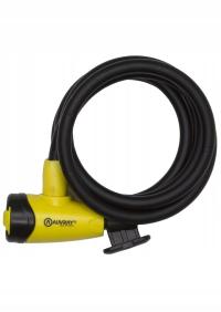 AUVRAY CITY linka spiralna z zamkiem i uchwytem - 150 cm x 10 mm