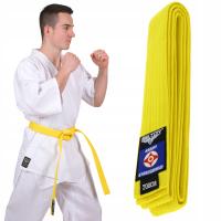 ŻÓŁTY PAS KARATE KYOKUSHINKAI BELTOR 240 cm