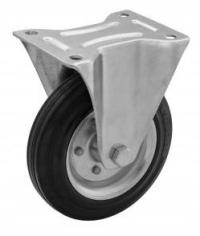 Твердое колесо 100мм, колесо тележки металла резиновое