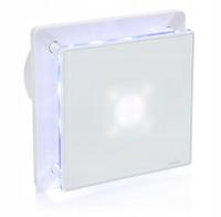 Wentylator łazienkowy Sterr fi 125 Led Higrostat BFS125LH biały