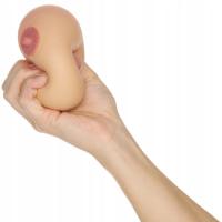 Мягкая искусственная рукоятка антистрессовая синица грудь glut XXL 8 см