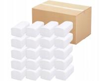 Ręcznik papierowy celulozowy 100% do podajników biały 3000 listków ZZ mocny