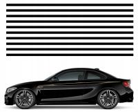 Наклейка для автомобиля авто полосы 0. 5x300 см 10шт
