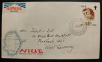 !! PTAKI - NIUE 1992 - KOPERTA FDC - STAN BDB !!