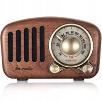 Feegar ретро радио кухня деревянный BT 4.2 10H