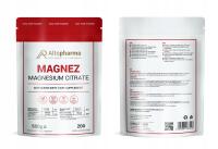 ALTO PHARMA CYTRYNIAN MAGNEZU 100% MAGNEZ W PROSZKU 500g WEGE