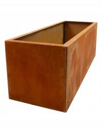 садовые плантаторы corten 120x40x40cm