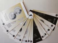 Foldery NBP komplet 19 szt z 2022 roku w j.polskim