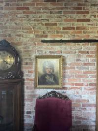 STARY OBRAZ OLEJNY PRZEDSTAWIAJĄCY PORTRET CHŁOPCA RUYURD