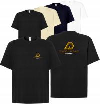 мужская футболка оверсайз с собственной вышивкой логотип компании реклама