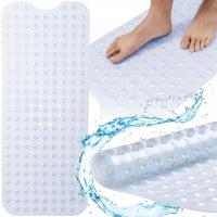 Нескользящий коврик для ванной, душа, ванной комнаты, резиновый коврик 100x40 см V2