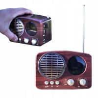 Ozdobne Radio FM/ Bluetooth w stylu Vintage Retro