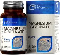 Глицинат магния 120 капсул по 250 мг - Rise Supplements