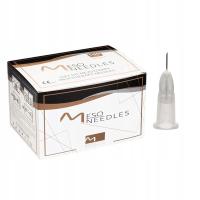 Igły do mezoterapii 27G 0,4mm x 6mm Meso Needles MB 100szt