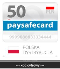 PAYSAFECARD PSC 50 рублей