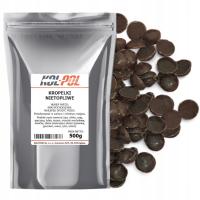 Шоколад для выпечки 500г шоколадные капли летучая мышь качество кол-пол