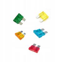 Bezpieczniki samochodowe STANDARD box 50 szt. MIX