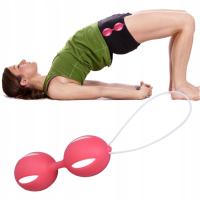 2 SZT. STYMULUJĄCE GEJSZY SILIKON DO MIĘŚNI KEGLA KULKI