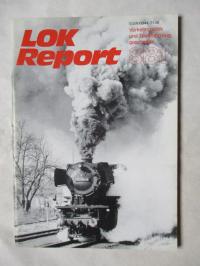 LOK REPORT 8/81 паровоз железнодорожный локомотив