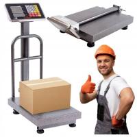 Складские весы 300 кг электронный магазин платформа 50x40 спинка