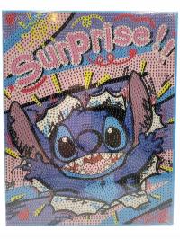 Haft diamentowy dla dzieci STITCH mozaika zestaw haft mozaika 20x25