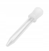 Пипетка 5 мл детская пластиковая капельница белый ластик