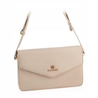 Betlewski BTJ-18 kopertówka damska beżowa skóra ekologiczna elegancka