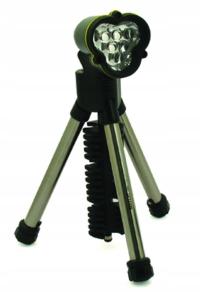 LATARKA 6 x LED TRIPOD STATYW SKŁADANA 27.5CM DUŻA